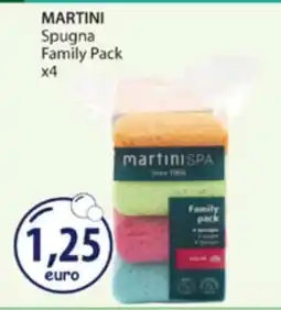 Acqua & Sapone MARTINI Spugna Family Pack x4 offerta
