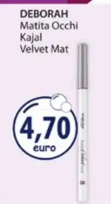 Acqua & Sapone DEBORAH Matita Occhi Kajal Velvet Mat offerta