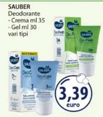 Acqua & Sapone SAUBER DEODORANTE offerta