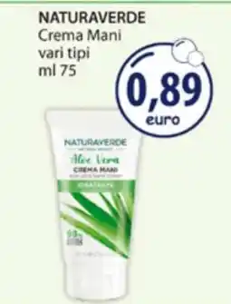 Acqua & Sapone NATURAVERDE Crema Mani offerta