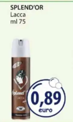Acqua & Sapone SPLEND'OR Lacca offerta