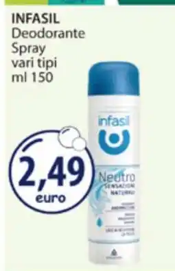 Acqua & Sapone INFASIL DEODORANTE SPRAY offerta