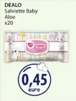 Acqua & Sapone DEALO Salviette Baby Aloe x20 offerta