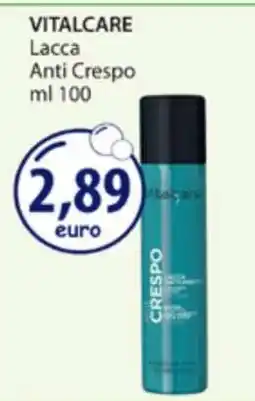 Acqua & Sapone VITALCARE Lacca Anti Crespo ml 100 offerta