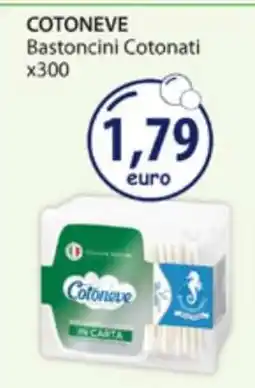 Acqua & Sapone COTONEVE Bastoncini Cotonati x300 offerta