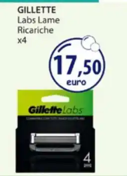 Acqua & Sapone GILLETTE Labs Lame Ricariche x4 offerta