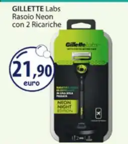 Acqua & Sapone GILLETTE Labs Rasoio Neon con 2 Ricariche offerta