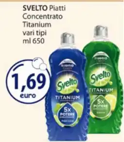 Acqua & Sapone SVELTO Piatti Concentrato Titanium offerta