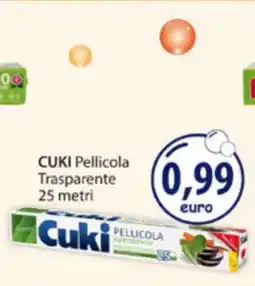 Acqua & Sapone CUKI Pellicola Trasparente 25 metri offerta