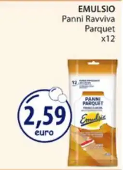Acqua & Sapone EMULSIO Panni Ravviva Parquet x12 offerta