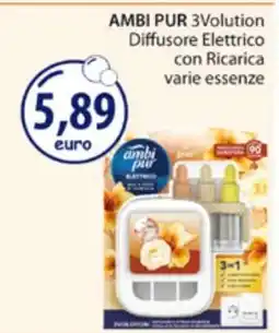 Acqua & Sapone AMBI PUR 3Volution Diffusore Elettrico con Ricarica varie essenze offerta