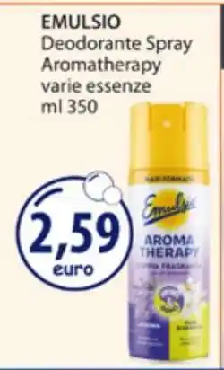 Acqua & Sapone EMULSIO Deodorante Spray Aromatherapy offerta