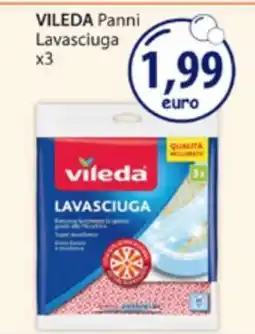 Acqua & Sapone VILEDA Panni Lavasciuga x3 offerta