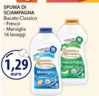 Acqua & Sapone SPUMA DI SCIAMPAGNA Bucato Classico offerta