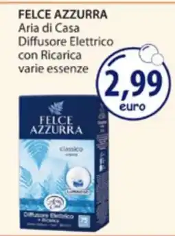 Acqua & Sapone FELCE AZZURRA Aria di Casa Diffusore Elettrico con Ricarica varie essenze offerta