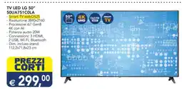 Esselunga TV LED LG 50 50UQ751C0LA offerta