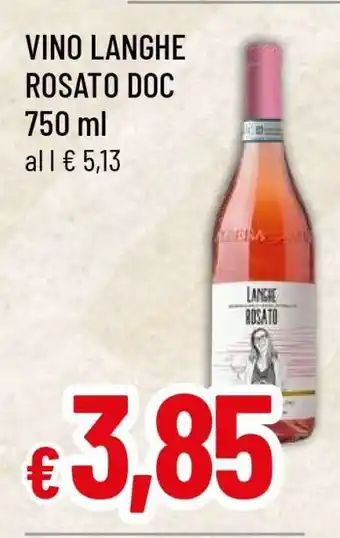 Famila VINO LANGHE ROSATO DOC offerta