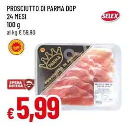 Famila Prosciutto di Parma DOP offerta