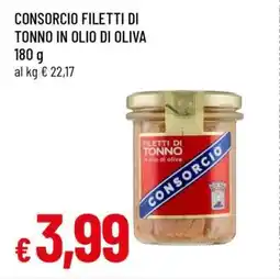 Famila CONSORCIO Filetti di Tonno in Olio di Oliva offerta