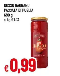 Famila ROSSO GARGANO Passata di Puglia offerta