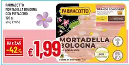 Famila PARMACOTTO MORTADELLA BOLOGNA CON PISTACCHIO offerta