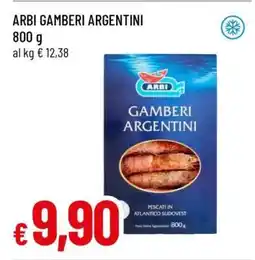 Famila ARBI GAMBERI ARGENTINI offerta