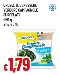 Famila OROGEL IL BENESSERE VERDURE CAMPAGNOLE SURGELATI offerta