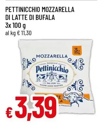 Famila PETTINICCHIO mozzarella di latte di bufala offerta