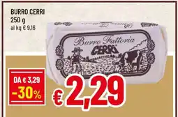 Famila BURRO CERRI offerta