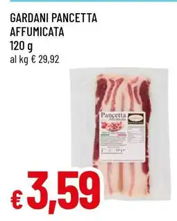 Famila GARDANI PANCETTA AFFUMICATA offerta