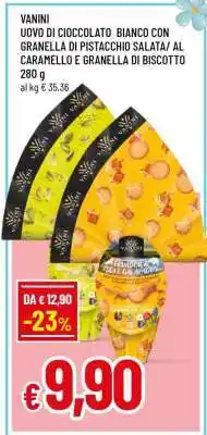 Famila VANINI UOVO DI CIOCCOLATO offerta