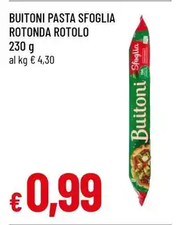 Famila BUITONI PASTA SFOGLIA ROTONDA ROTOLO offerta