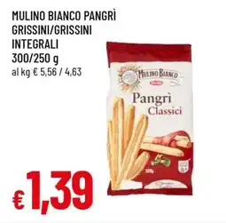Famila MULINO BIANCO PANGRÌ GRISSINI/GRISSINI INTEGRALI offerta
