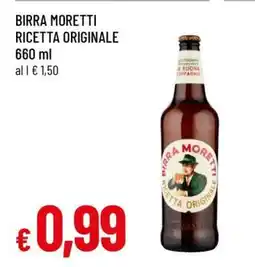 Famila BIRRA MORETTI RICETTA ORIGINALE offerta
