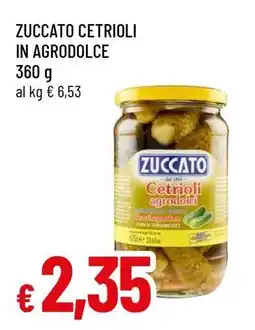 Famila ZUCCATO CETRIOLI IN AGRODOLCE offerta