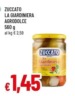 Famila ZUCCATO LA GIARDINIERA AGRODOLCE offerta