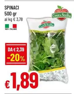 Famila Spinaci offerta