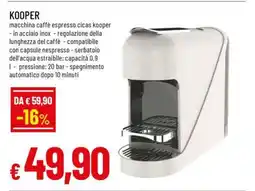 Famila KOOPER offerta
