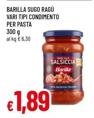 Famila BARILLA SUGO RAGÙ offerta