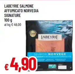 Famila LABEYRIE SALMONE AFFUMICATO NORVEGIA SIGNATURE offerta