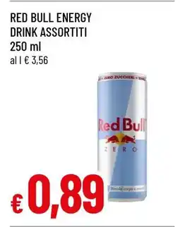 Famila RED BULL ENERGY DRINK ASSORTITI offerta