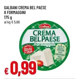 Famila GALBANI CREMA BEL PAESE 8 FORMAGGINI offerta
