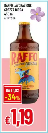 Famila RAFFO LAVORAZIONE GREZZA BIRRA offerta