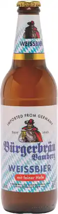 MD Discount BIRRA BURGERBRAU WEISS 5 offerta