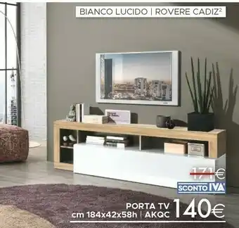 Mondo Convenienza Porta tv offerta