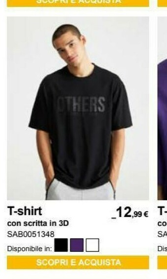 Terranova T-shirt uomo offerta