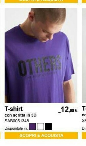 Terranova T-shirt uomo offerta