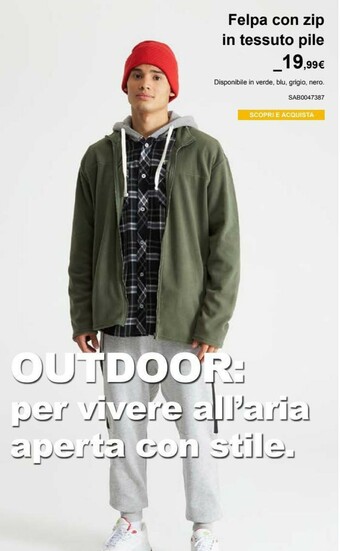Terranova Felpa uomo offerta