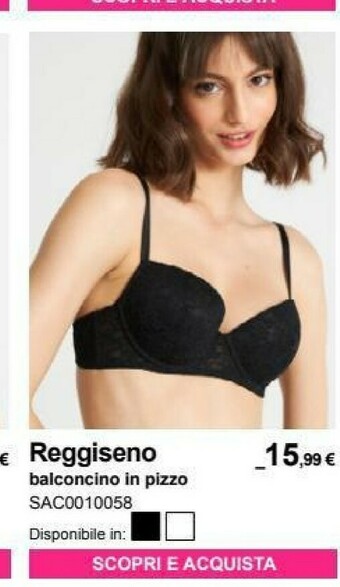 Terranova Reggiseno offerta