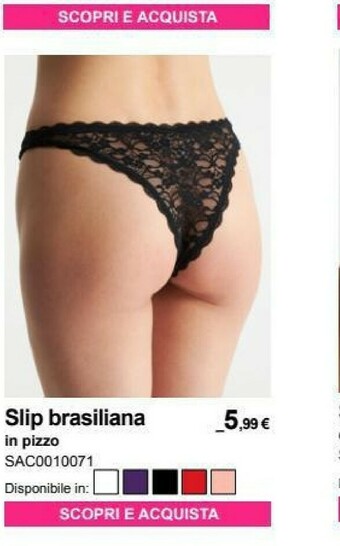 Terranova Slip donna offerta